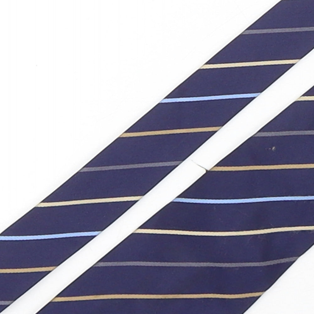Skopes Mens Multicoloured Striped Polyester Pointed Tie One Size