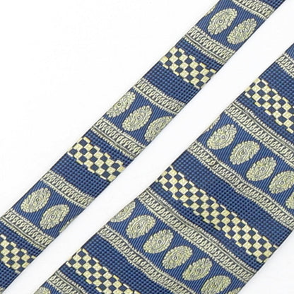 Mens CandA Multicoloured Paisley  Pointed Tie