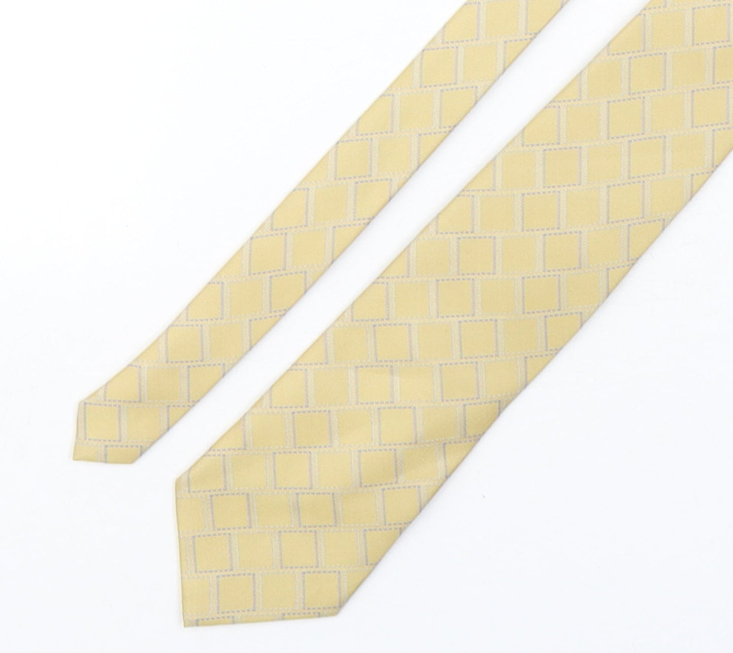 Soprano  Mens Multicoloured Geometric Polyester Pointed Tie One Size