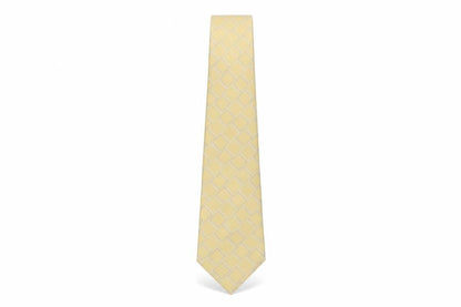 Mens Soprano Multicoloured Geometric  Pointed Tie