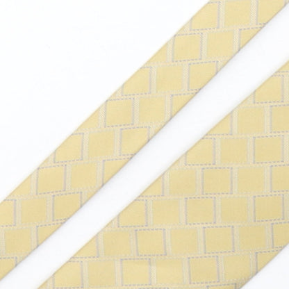 Soprano  Mens Multicoloured Geometric Polyester Pointed Tie One Size