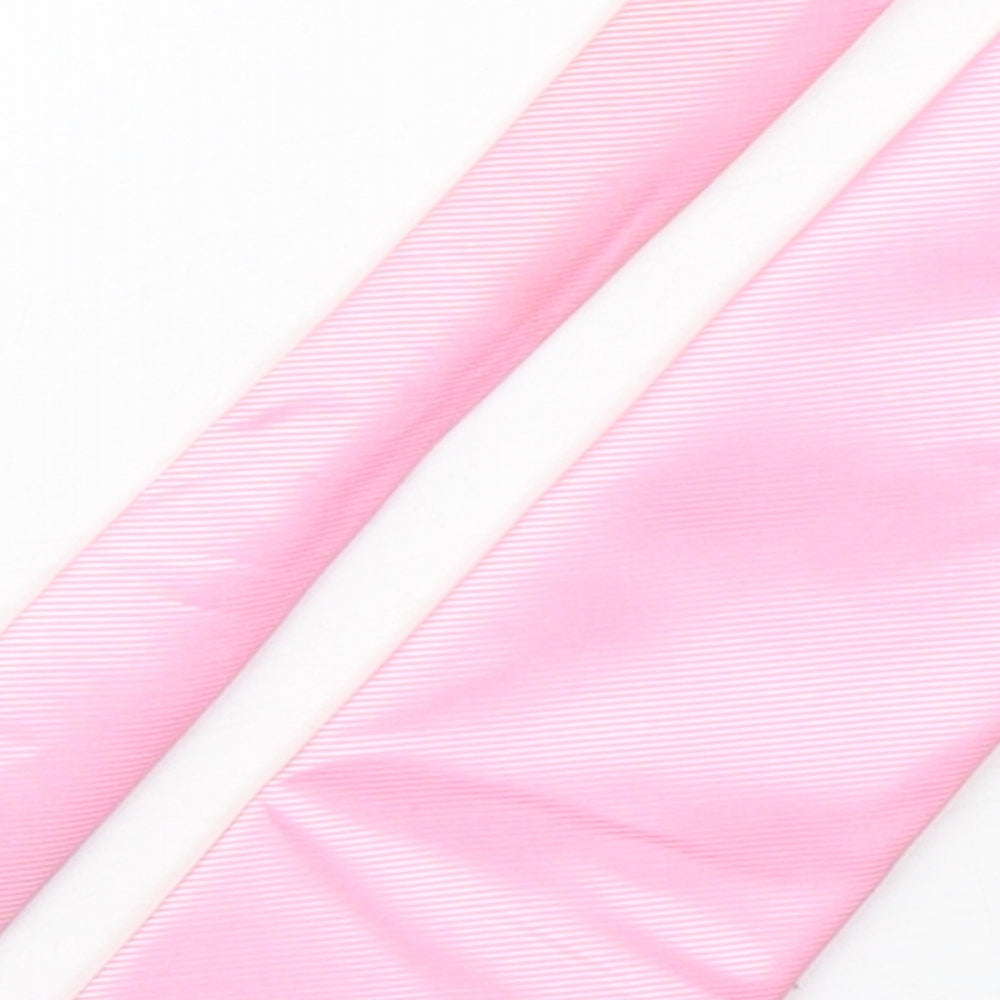 Marks and Spencer Mens Pink  Polyester Pointed Tie One Size