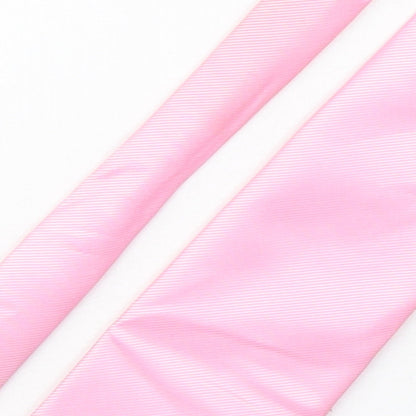 Marks and Spencer Mens Pink  Polyester Pointed Tie One Size