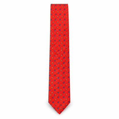 Mens Lloyd Attree & Smith Multicoloured Floral  Pointed Tie