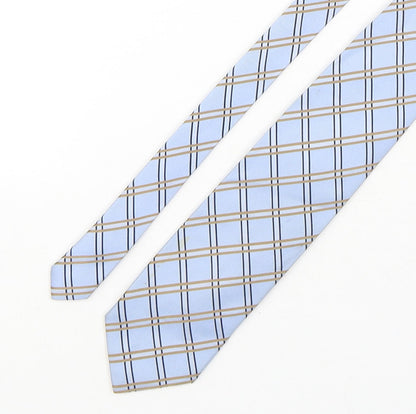 Mens Fellini Multicoloured Plaids & Checks  Pointed Tie