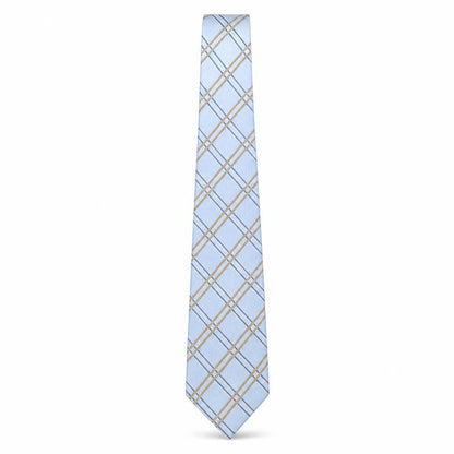 Mens Fellini Multicoloured Plaids & Checks  Pointed Tie