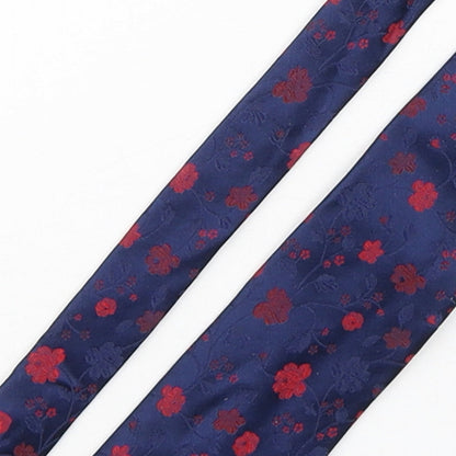 Savoy Taylors Guild Mens Multicoloured Floral Silk Pointed Tie One Size