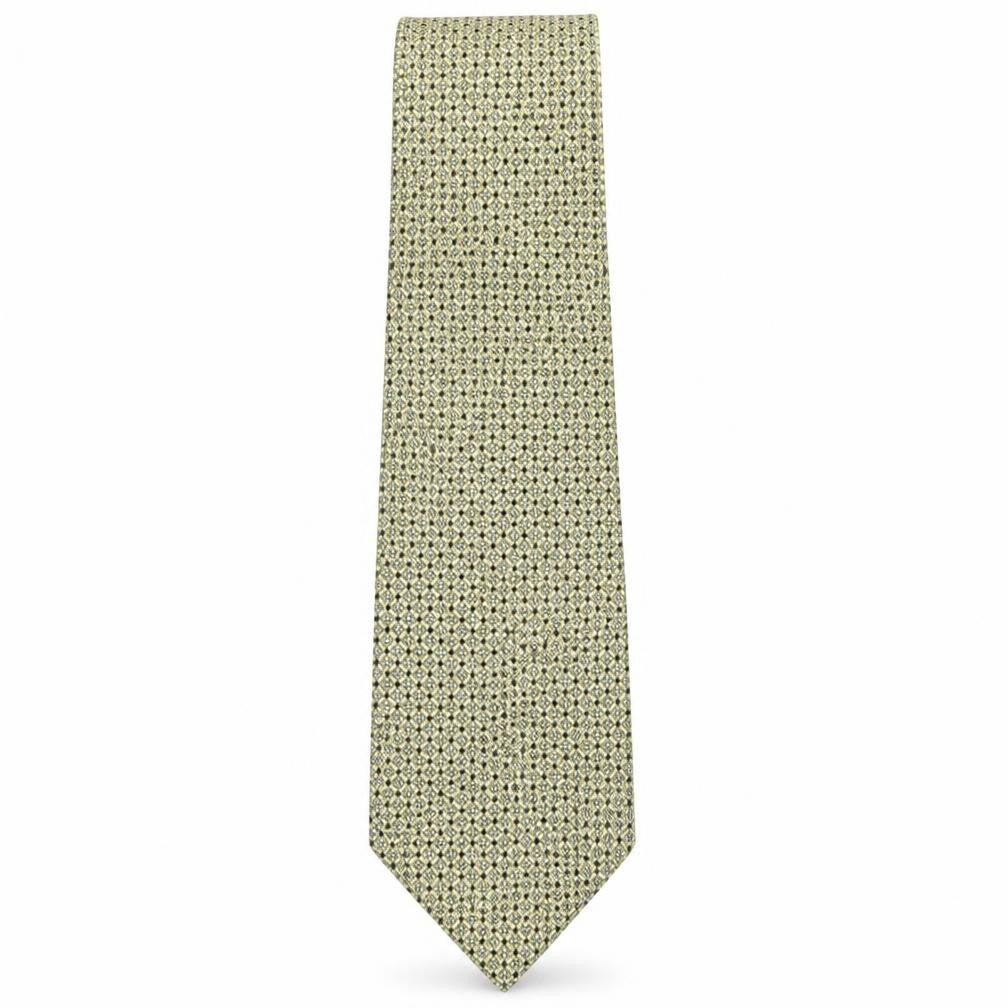 Mens Sette & Bello Multicoloured Geometric  Pointed Tie