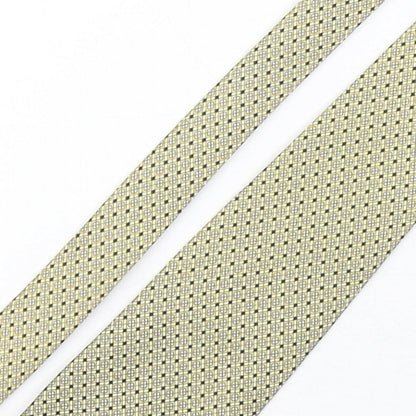 Sette & Bello  Mens Multicoloured Geometric Silk Pointed Tie One Size