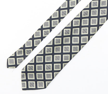 Mens Burton Multicoloured Geometric  Pointed Tie