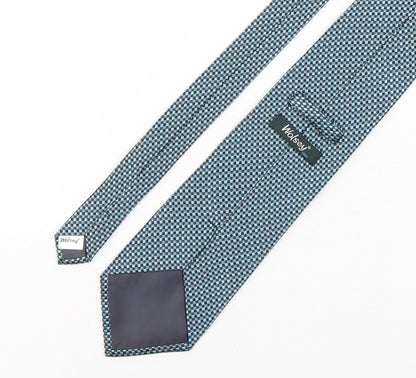 Wolsey Mens Multicoloured Plaids & Checks Polyester Pointed Tie One Size