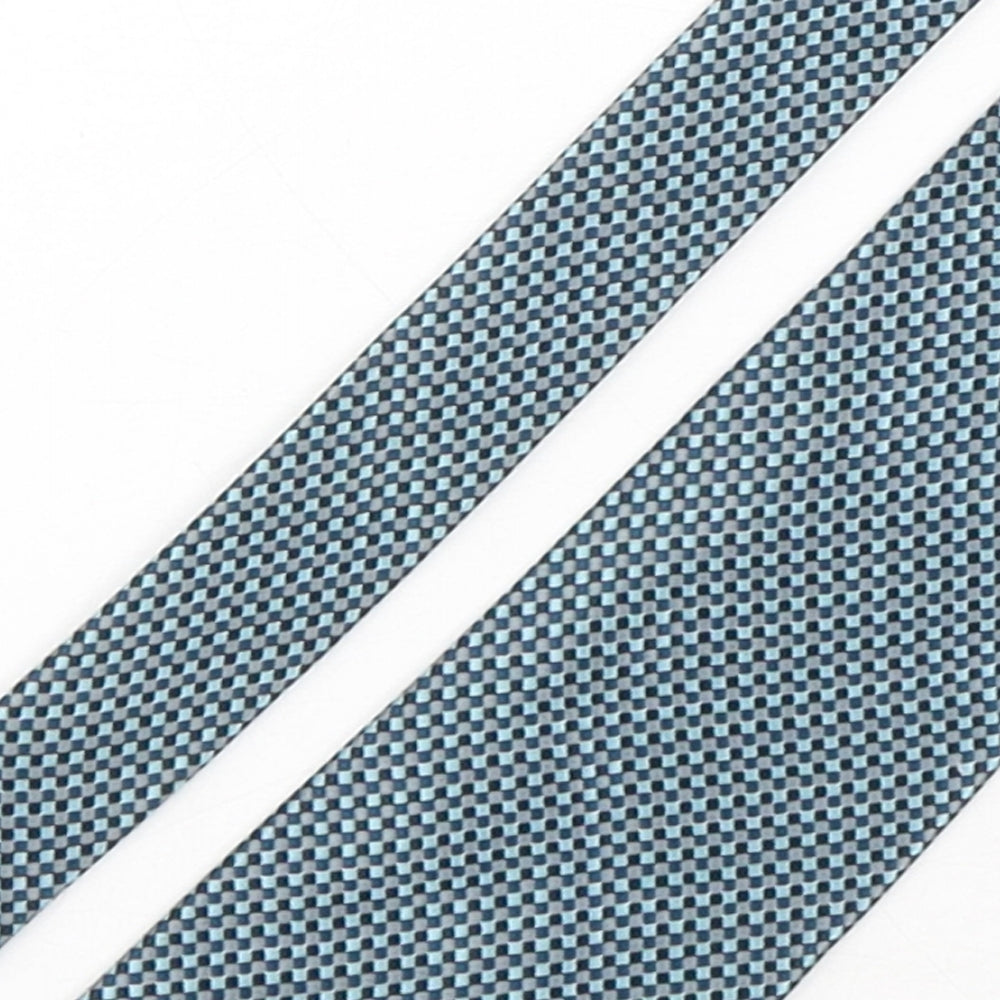 Wolsey Mens Multicoloured Plaids & Checks Polyester Pointed Tie One Size