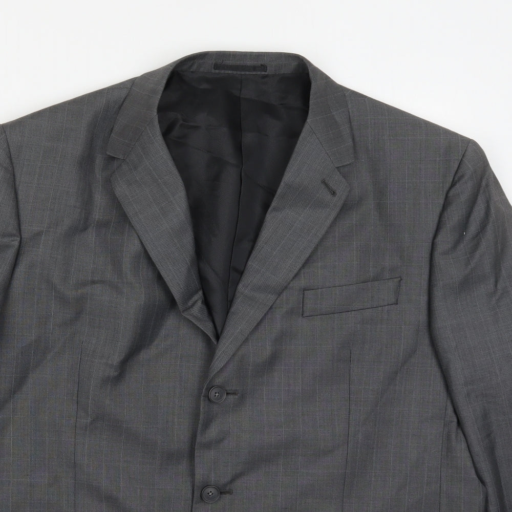 Mens UK Size 46 NEXT Regular Grey Suit Jacket