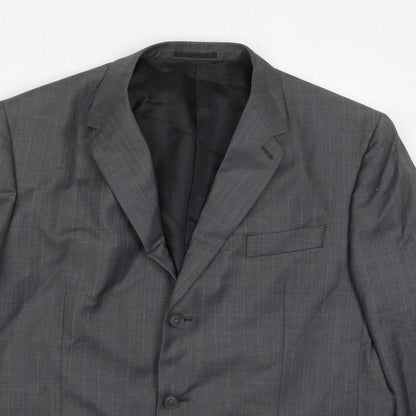 Mens UK Size 46 NEXT Regular Grey Suit Jacket