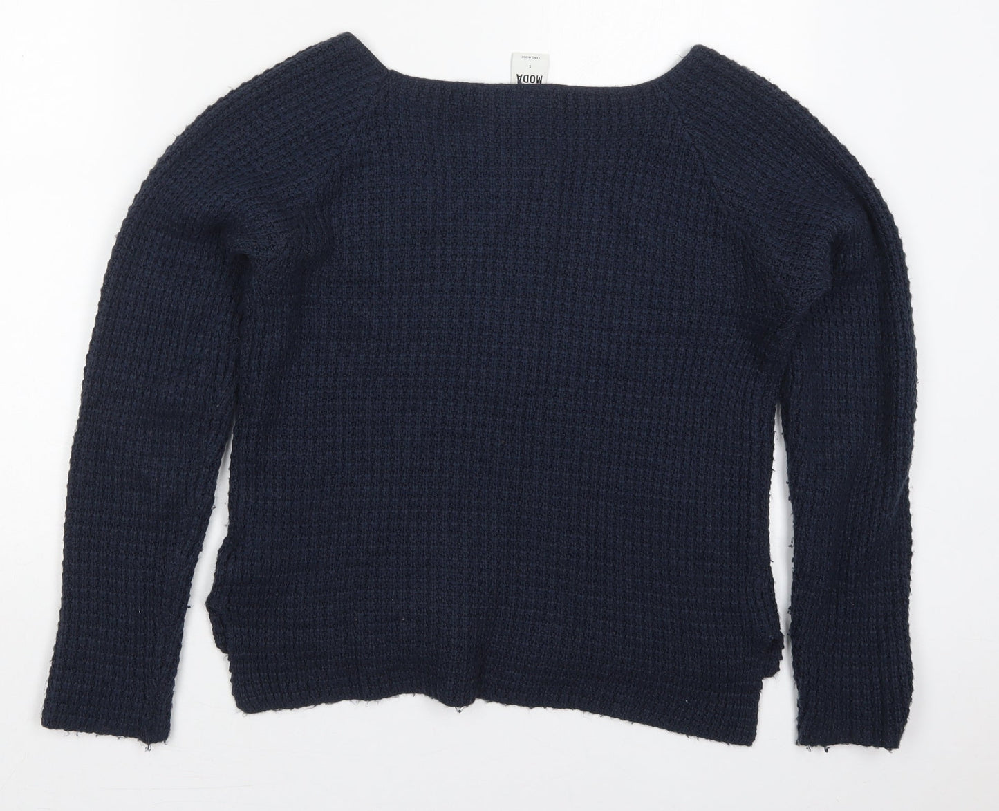 Womens UK Size S VERO MODA Blue Pullover Jumper
