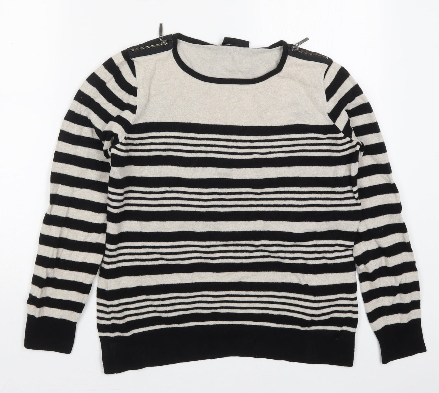 Womens UK Size 10 Wallis Black Pullover Jumper