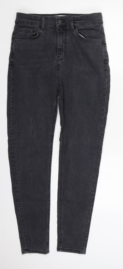 Womens UK Size 12 Marks and Spencer Regular Fit Skinny Grey Jeans