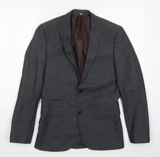 Mens UK Size 36 NEXT Regular Grey Suit Jacket