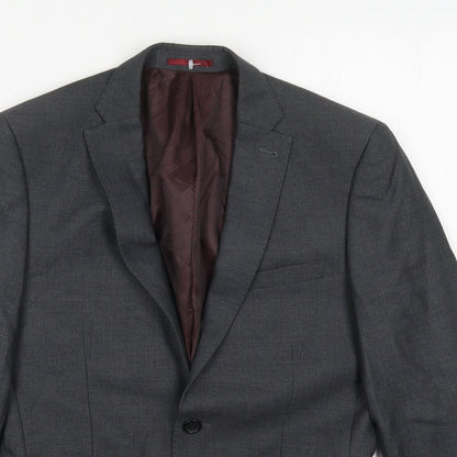 Mens UK Size 36 NEXT Regular Grey Suit Jacket
