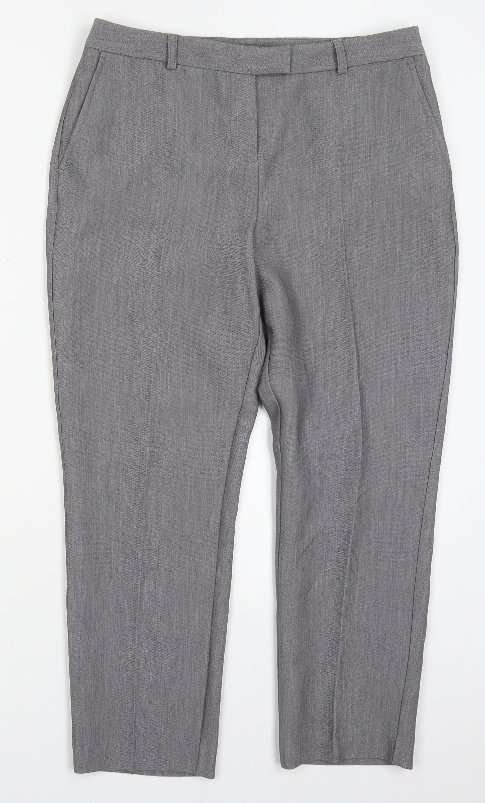 Womens UK Size 10 Papaya Regular Fit  Grey Trousers