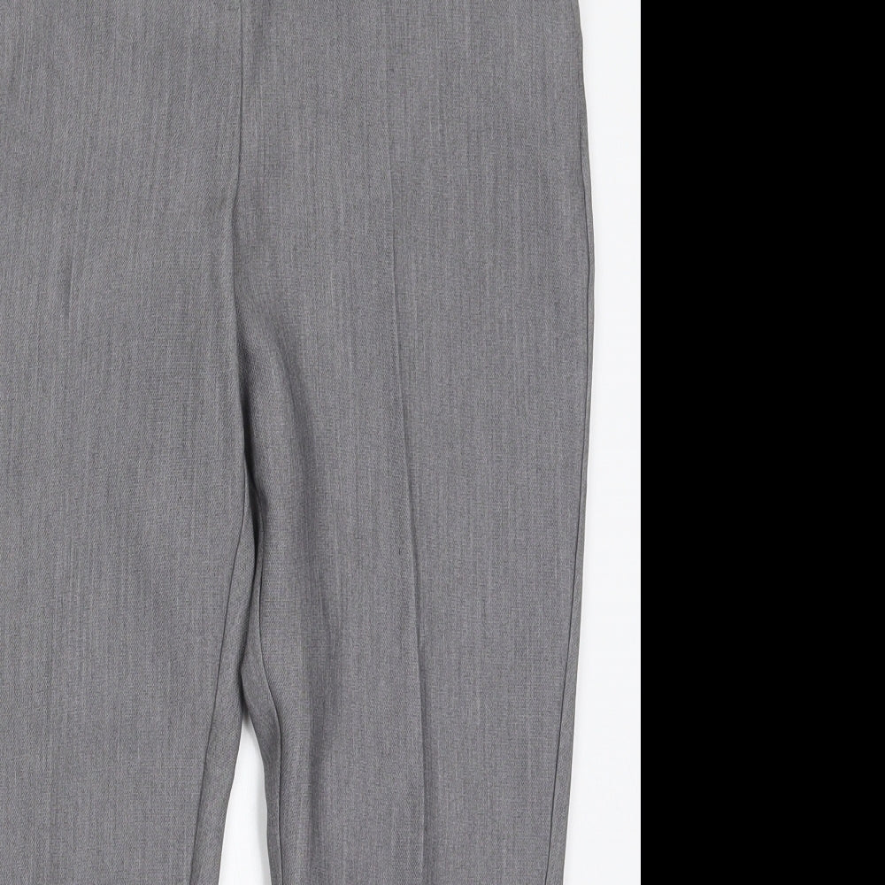 Womens UK Size 10 Papaya Regular Fit  Grey Trousers