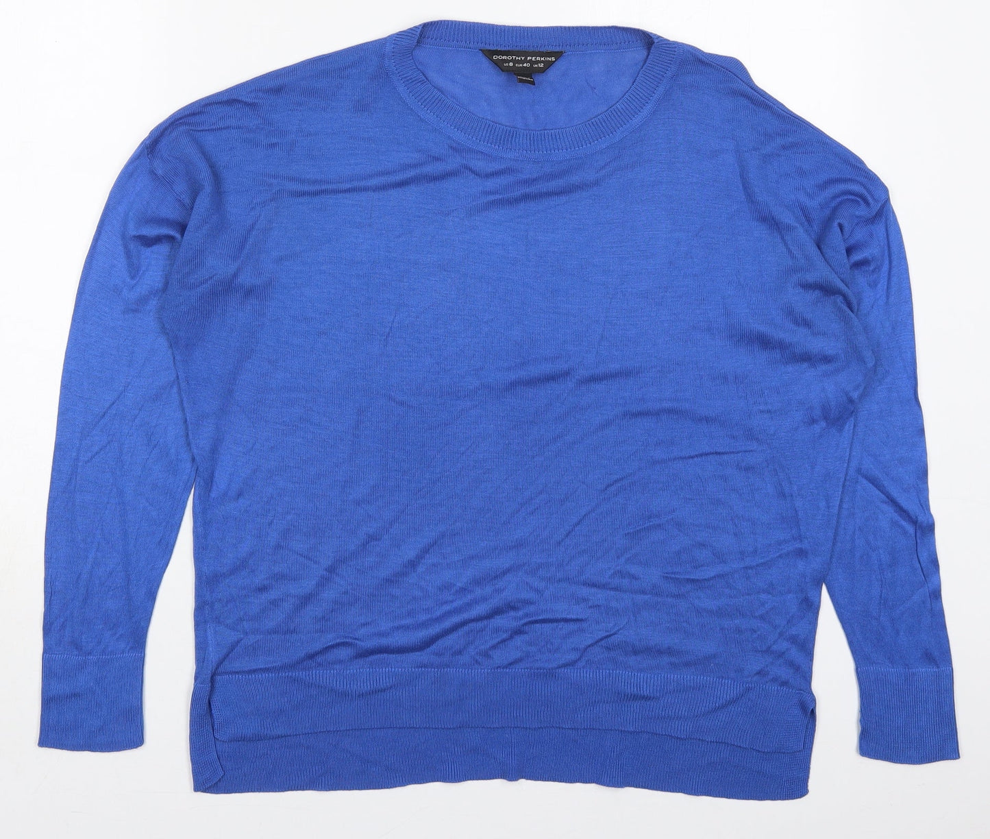 Womens UK Size 12 Dorothy Perkins Blue Pullover Jumper