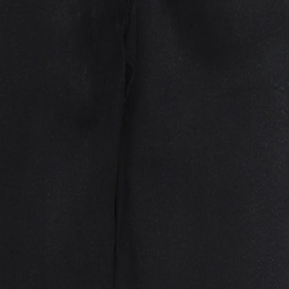 New Look Womens Black  Cotton Skinny Jeans Size 10 L27 in Regular Button
