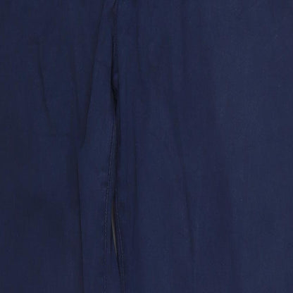 Womens UK Size 10 Zara Regular Fit  Blue Trousers