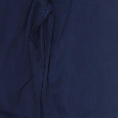 Womens UK Size 10 Zara Regular Fit  Blue Trousers