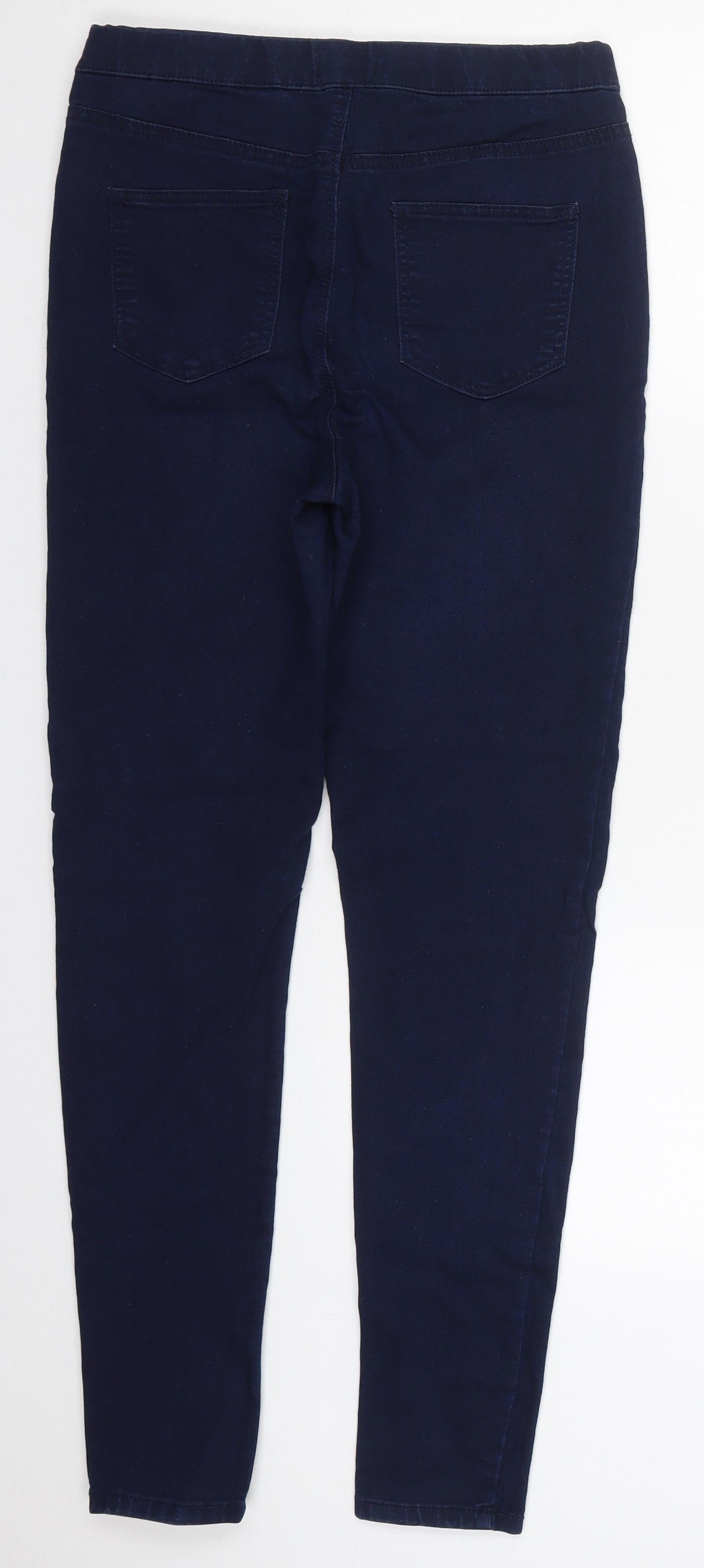 Womens UK Size 10 Papaya Regular Fit Jegging Blue Jeans