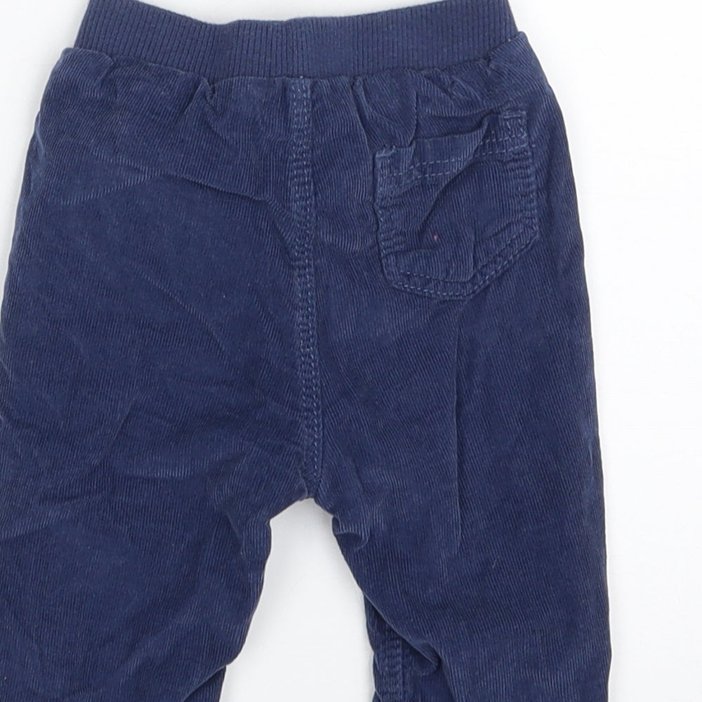 Marks and Spencer Baby Blue  100% Cotton Cropped Leggings Size 3-6 Months