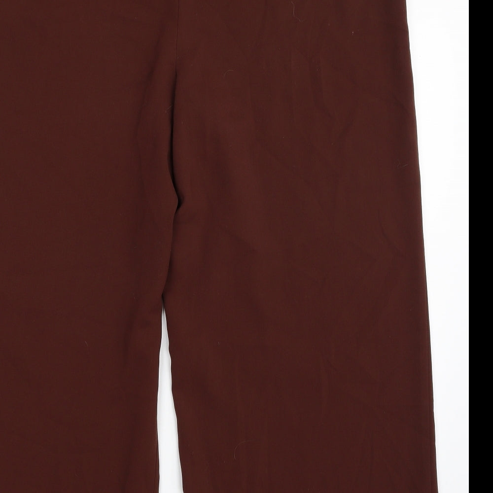 Womens UK Size 16 Dorothy Perkins Regular Fit  Brown Trousers