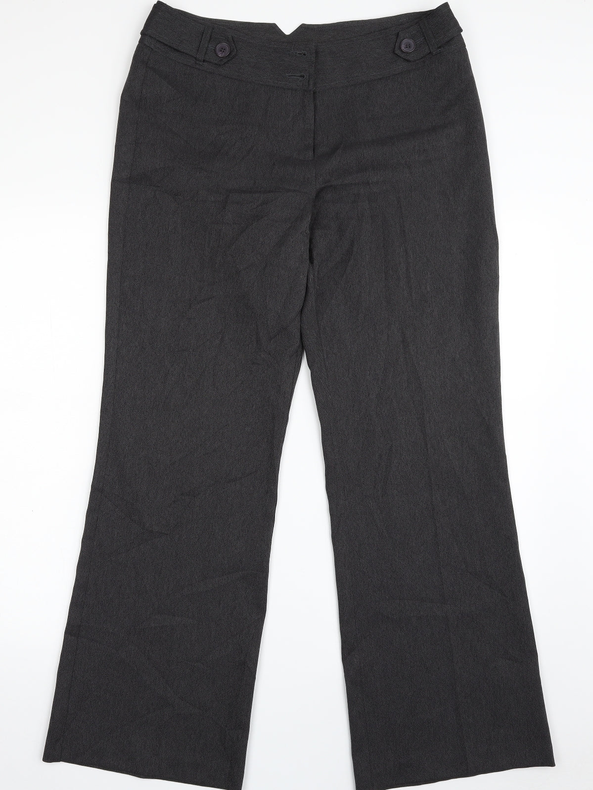 Womens UK Size 12 editions Regular Fit  Grey Trousers