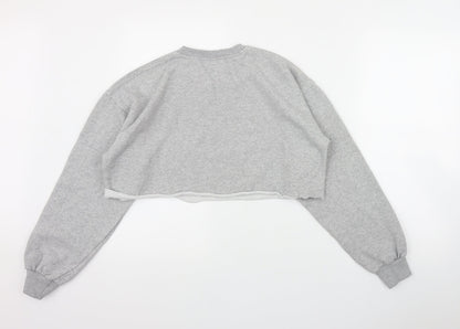 Preworn Womens Grey  Cotton Pullover Sweatshirt Size M   - 'Day Dreamer'
