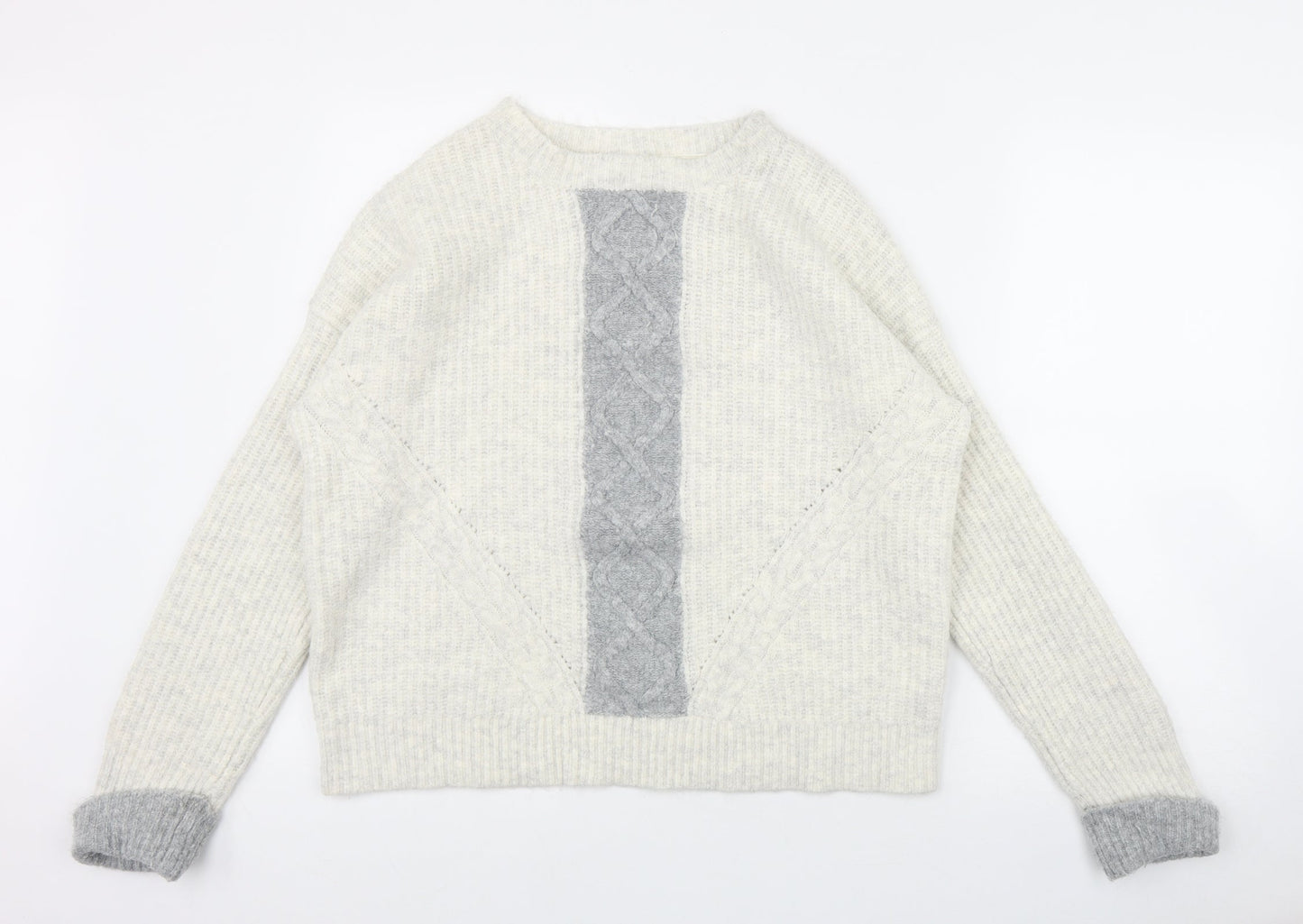 Womens UK Size 12 RJR.John Rocha Grey Pullover Jumper