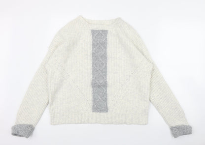 Womens UK Size 12 RJR.John Rocha Grey Pullover Jumper
