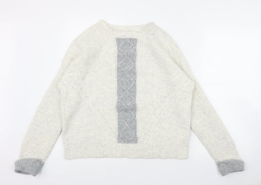 Womens UK Size 12 RJR.John Rocha Grey Pullover Jumper