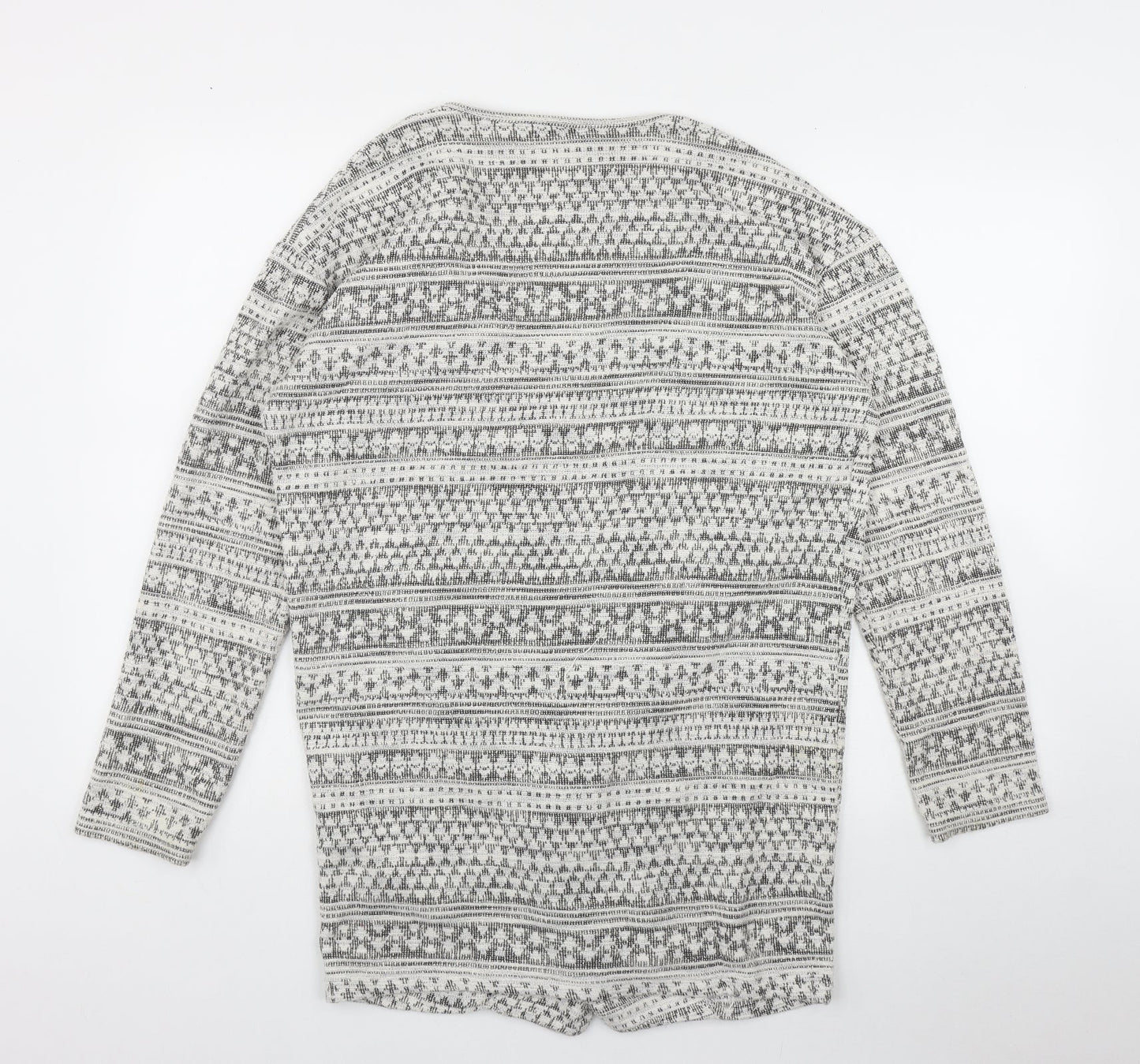 Womens UK Size 12 New Look Ivory Cardigan Jumper