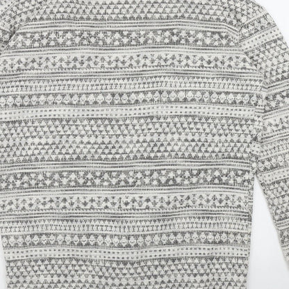 Womens UK Size 12 New Look Ivory Cardigan Jumper