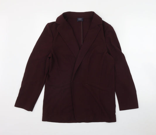Womens UK Size 14 Marks and Spencer Red Jacket