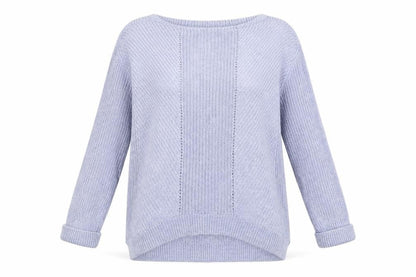 Womens UK Size S Marks and Spencer Blue Pullover Jumper