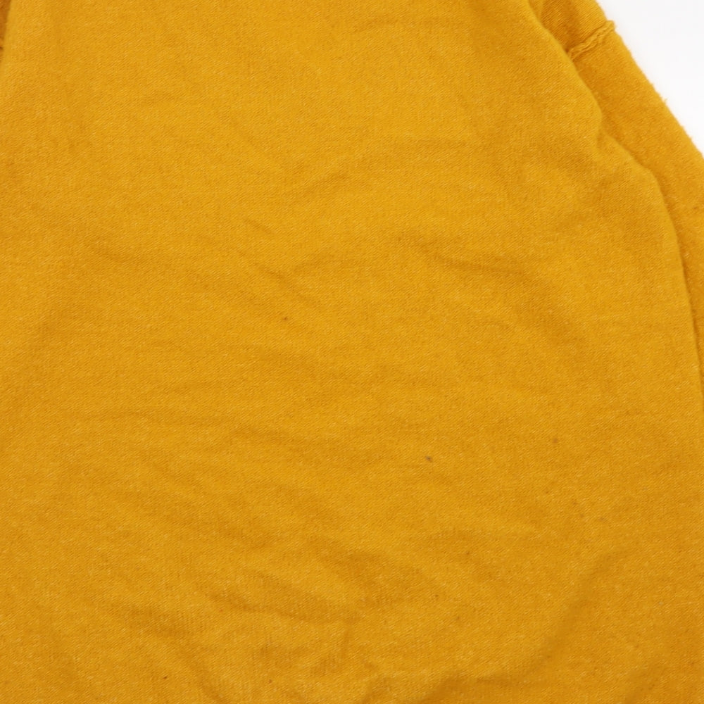 Womens UK Size 14 Red Herring Yellow Pullover Jumper