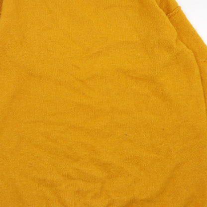 Womens UK Size 14 Red Herring Yellow Pullover Jumper