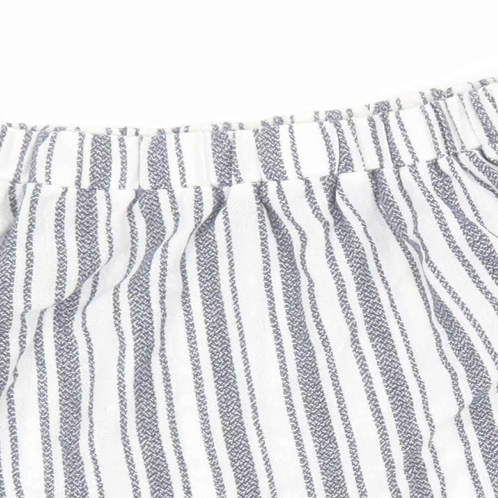 Womens UK Size 6 Topshop White Basic Blouse