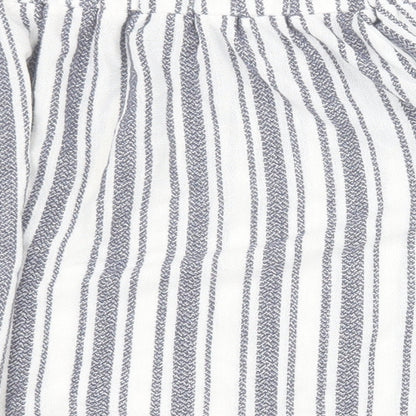Womens UK Size 6 Topshop White Basic Blouse