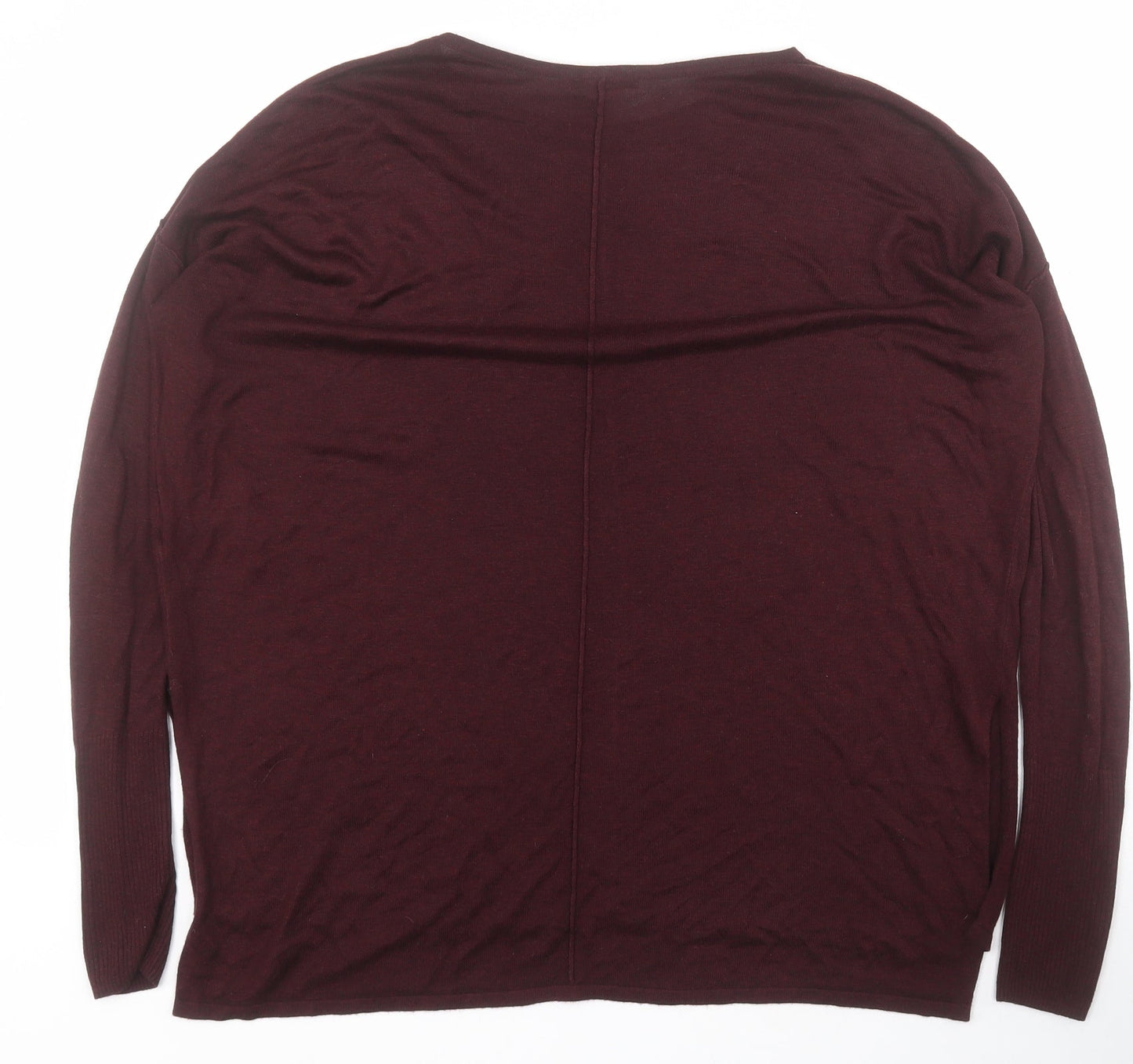 Womens UK Size XS H&M Red Pullover Jumper