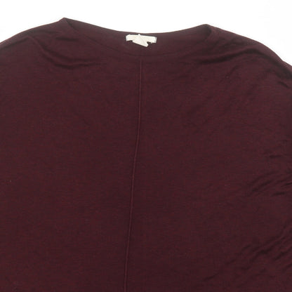 Womens UK Size XS H&M Red Pullover Jumper