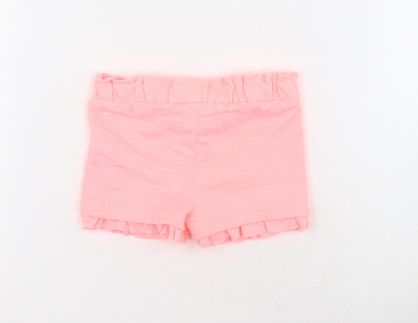 F&F Baby Pink  Polyester Sweatpants Trousers Size 3-6 Months  Drawstring