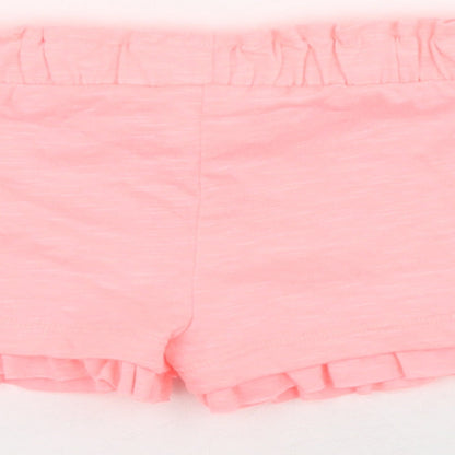 F&F Baby Pink  Polyester Sweatpants Trousers Size 3-6 Months  Drawstring