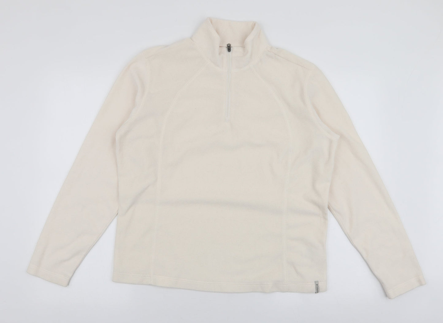 Womens UK Size XL Columbus Ivory Pullover Sweatshirt